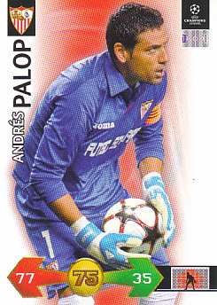 Andres Palop Sevilla FC 2009/10 Panini Super Strikes CL #297